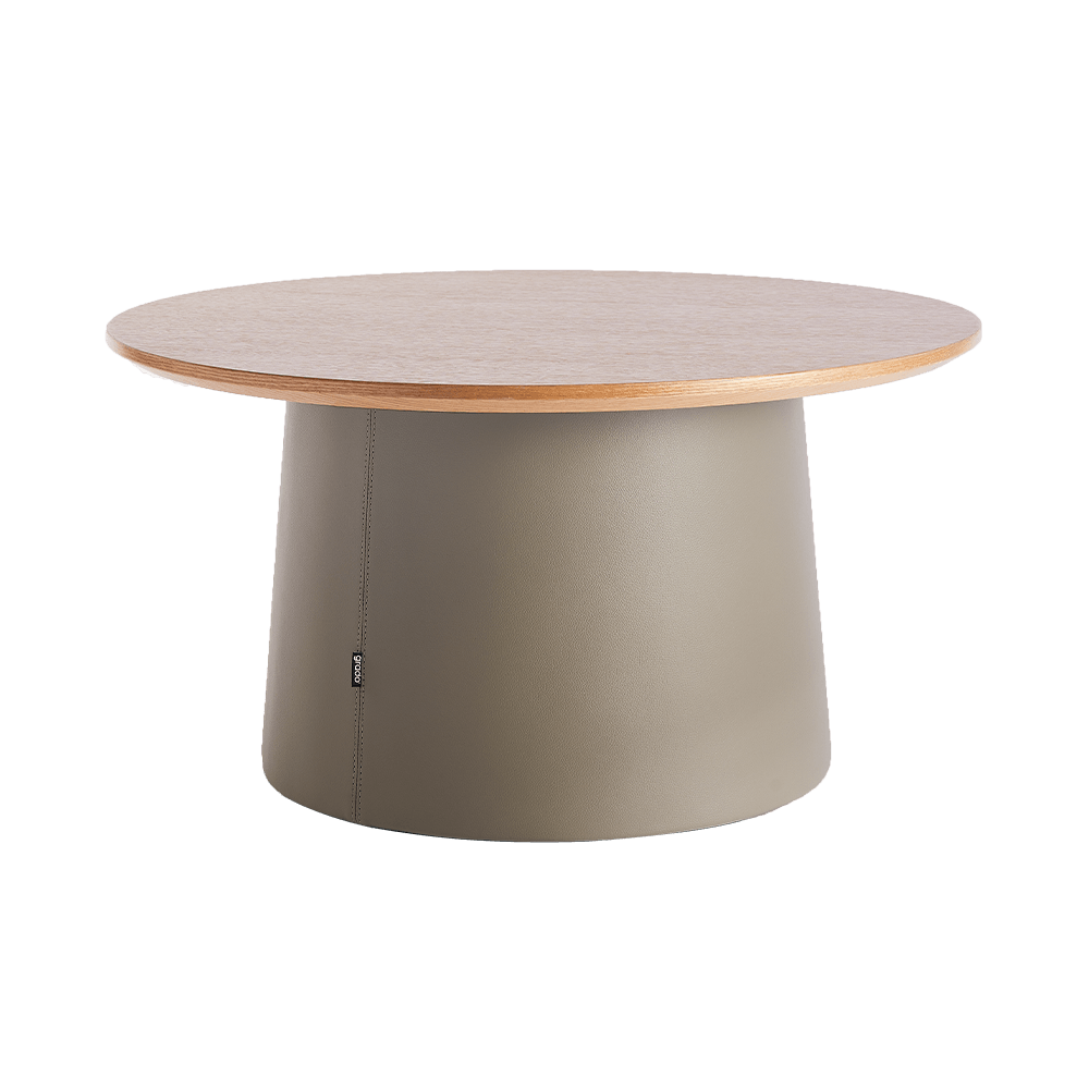 31.5inch Round Fundo Kid Table Natural oak