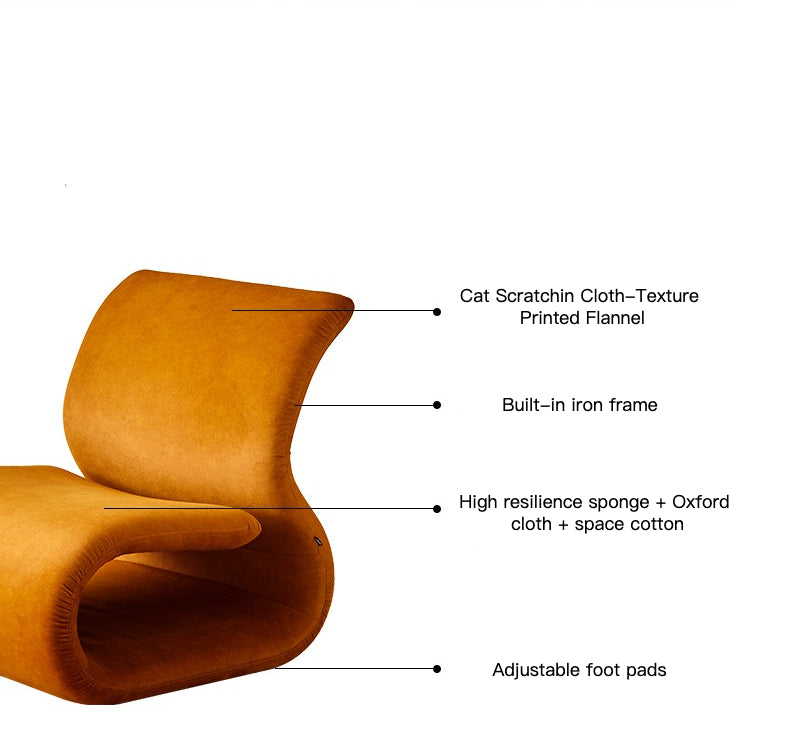 Materials At A GlancePetpal Lounge Chair internal structure You'll appreciate the sturdy, supportive internal structure—crafted with precision and care—for enhanced longevity and comfort. Get ready to kick back and relax! The strength and resilience of the chair make it both dependable and comfortable, allowing for luxurious lounging that's made to last. Sit back and enjoy the ultimate indulgence.