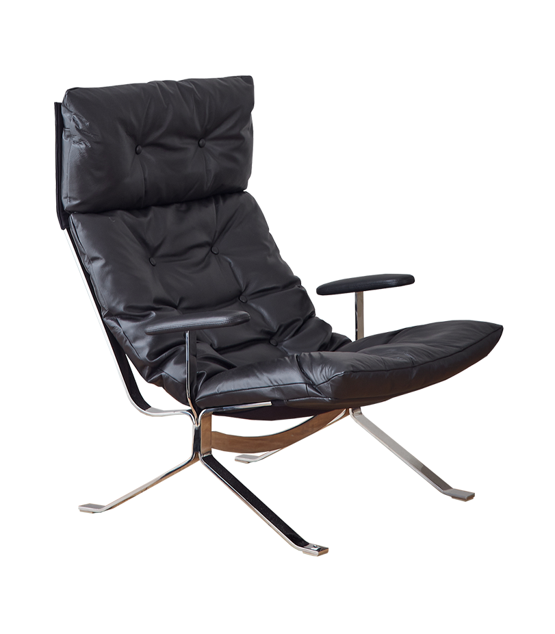 Omelette Lounge Chair/High Back With Armrests - grado