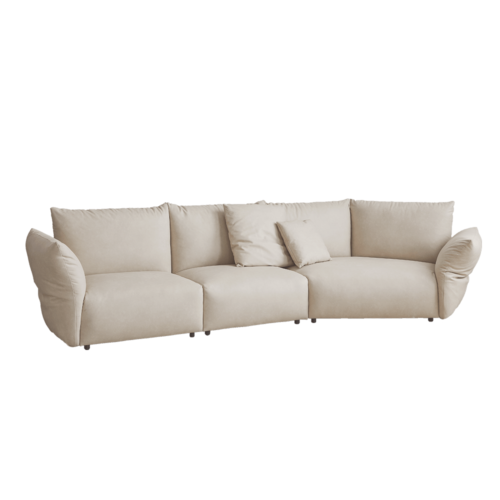 Puff Sectional Sofa