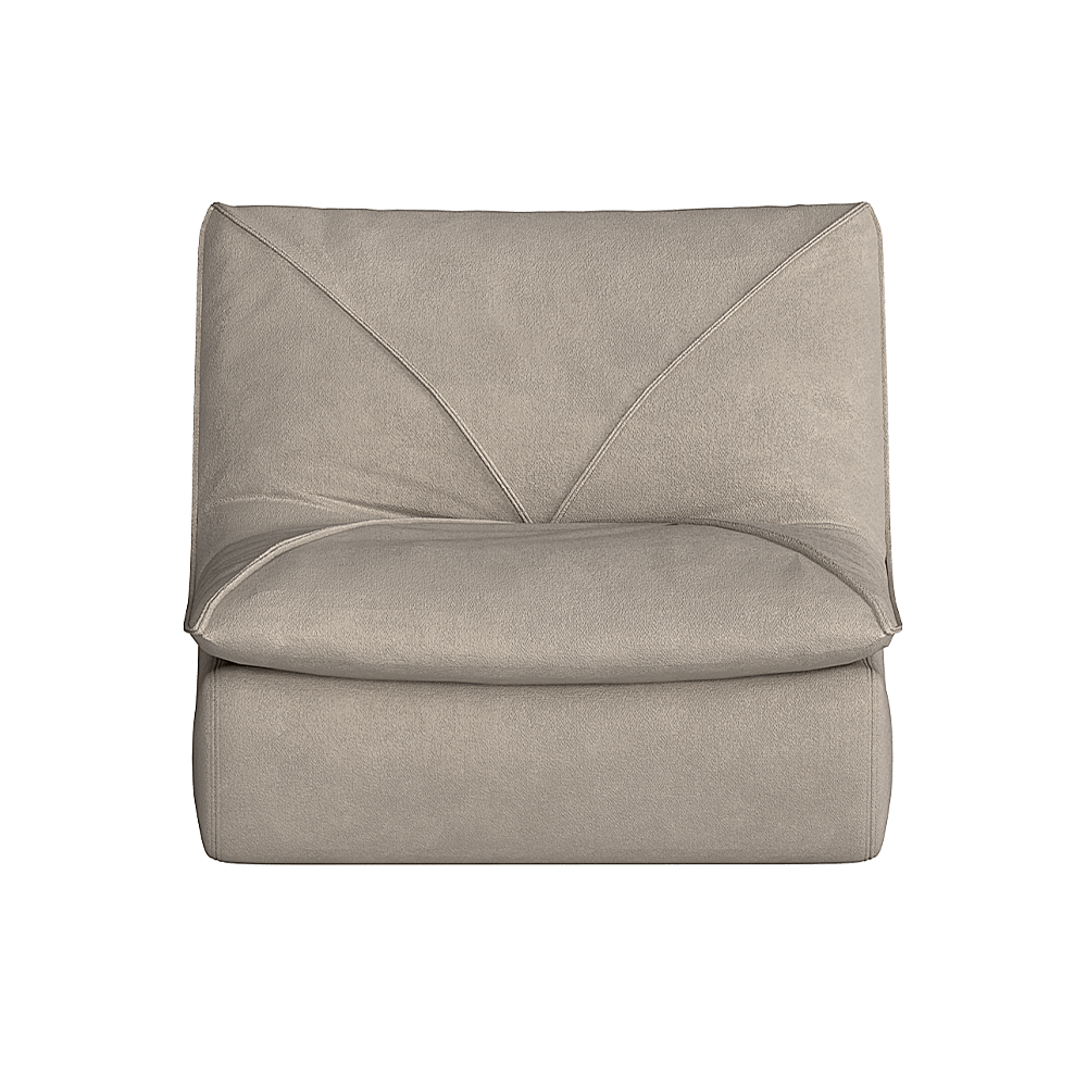 Zong Sofa Soft Upholstered Bean Bag Vienna-103 Cat-Proof Couch khaki