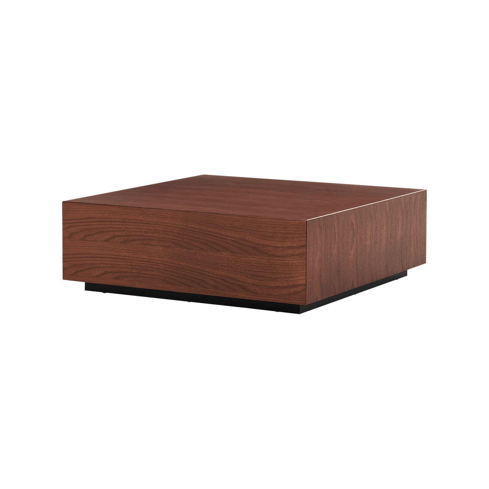 Sugar Cubes Coffee Table / Square - Walnut Veneer - 900*900mm - grado